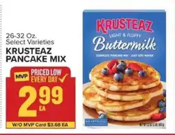 Food Lion Krusteaz Pancake Mix offer