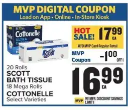 Food Lion Scott Bath Tissue / Cottonelle offer