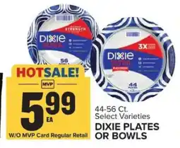 Food Lion Dixie Plates Or Bowls offer
