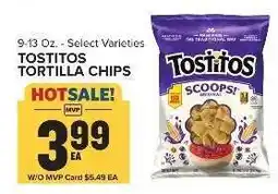 Food Lion Tostitos Tortilla Chips offer