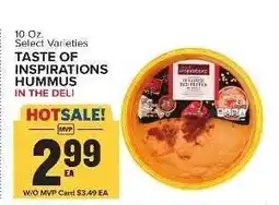 Food Lion Taste of Inspirations Hummus offer