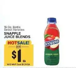 Food Lion SNAPPLE JUICE BLENDS offer