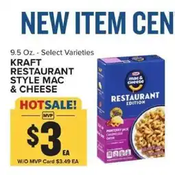 Food Lion KRAFT RESTAURANT STYLE MAC & CHEESE offer