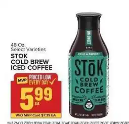 Food Lion STōK Cold Brew Iced Coffee offer