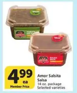 Albertsons Amor Salsita Salsa offer