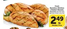Albertsons Fresh Boneless Skinless Chicken Breasts offer
