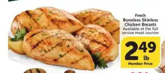 Albertsons Fresh Boneless Skinless Chicken Breasts offer