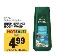 Food Lion Irish Spring Body Wash offer