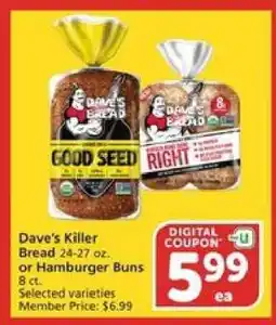 Albertsons Dave's Killer Bread offer
