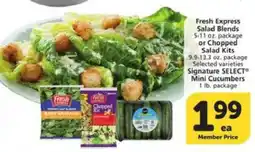 Albertsons Fresh Express Salad Blends or Chopped Salad Kits offer