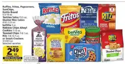Albertsons Ruffles, Fritos, Popcorners, SunChips, Kettle Brand offer