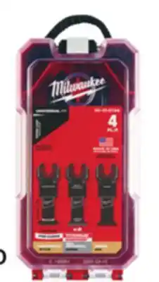 Ace Hardware Milwaukee 4 Pc. Oscillating Multi-Tool Blade Set offer