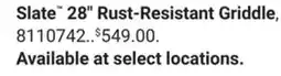 Ace Hardware Slate 28˝ Rust-Resistant Griddle offer
