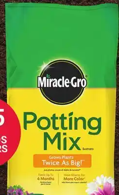 Ace Hardware Miracle-Gro Potting Mix offer