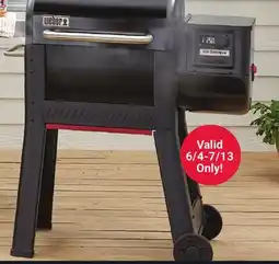 Ace Hardware Weber Smoque WiFi Wood Pellet Grill offer