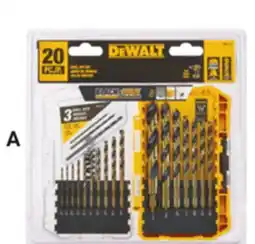 Ace Hardware DEWALT 20 Pc. BLACK & GOLD Drill Bit Set offer