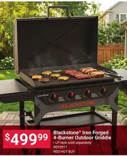 Ace Hardware Blackstone Iron Forged 4-Burner Outdoor Griddle offer