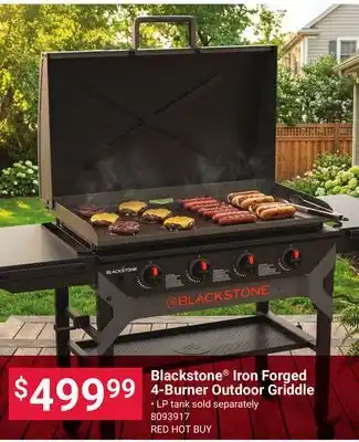 Ace Hardware Blackstone Iron Forged 4-Burner Outdoor Griddle offer