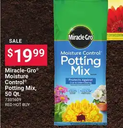 Ace Hardware Miracle-Gro Moisture Control Potting Mix, 50 Qt offer