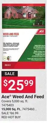 Ace Hardware Ace Weed And Feed offer