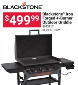 Ace Hardware Blackstone Iron Forged 4-Burner Outdoor Griddle offer