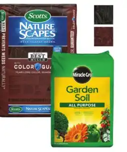 Ace Hardware Scotts Nature Scapes Color Enhanced Mulch, 1.5 Cu. Ft. or Miracle-Gro offer