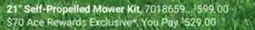 Ace Hardware EGO POWER+ 56V Select Cut XP Touch Drive Self-Propelled Mower Kit offer