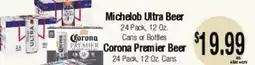 Big Saver Foods Michelob Ultra Beer Corona Premier Beer offer