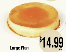Big Saver Foods Large Flan offer