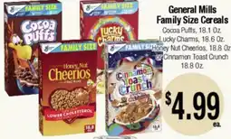 Big Saver Foods General Mills Family Size Cereals offer