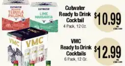 Big Saver Foods Cutwater Ready to Drink Cocktail VMCCocktails offer