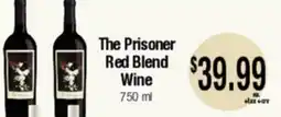 Big Saver Foods The Prisoner Red Blend Wine offer