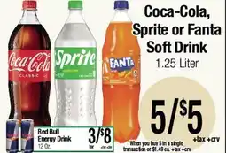 Big Saver Foods Coca-Cola, Sprite or Fanta Soft Drink offer