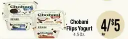 Big Saver Foods Chobani Flips Yogurt offer