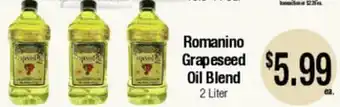 Big Saver Foods Romanino Grapeseed Oil Blend offer