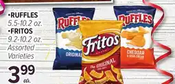Cermak Fresh Market •RUFFLES 5.5-10.2 oz. •FRITOS 9.2-10.2 oz offer