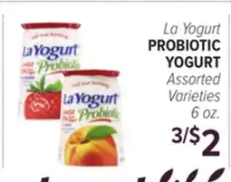 Cermak Fresh Market La Yogurt PROBIOTIC YOGURT offer