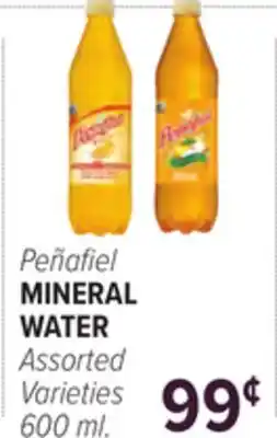 Cermak Fresh Market Peñafiel MINERAL WATER offer