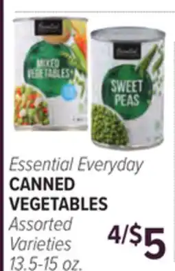 Cermak Fresh Market Essential Everyday CANNED VEGETABLES offer