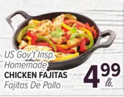 Cermak Fresh Market US Gov't Insp. Homemade CHICKEN FAJITAS offer