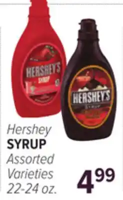 Cermak Fresh Market Hershey SYRUP offer