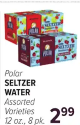 Cermak Fresh Market Polar SELTZER WATER offer