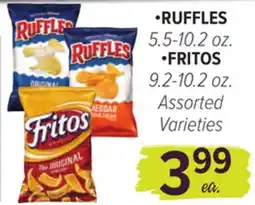 Cermak Fresh Market RUFFLES 5.5-10.2 oz. FRITOS 9.2-10.2 oz offer