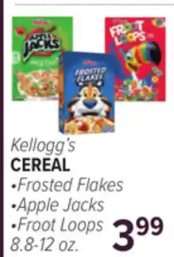 Cermak Fresh Market Kellogg's CEREAL offer