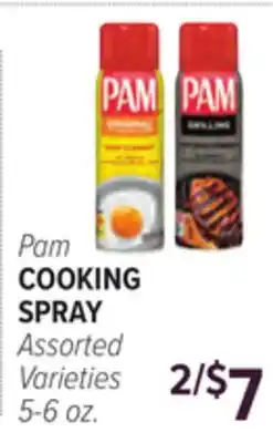 Cermak Fresh Market Pam COOKING SPRAY offer