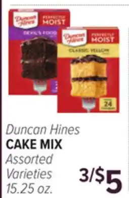 Cermak Fresh Market Duncan Hines CAKE MIX offer