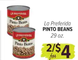 Cermak Fresh Market La Preferida PINTO BEANS offer