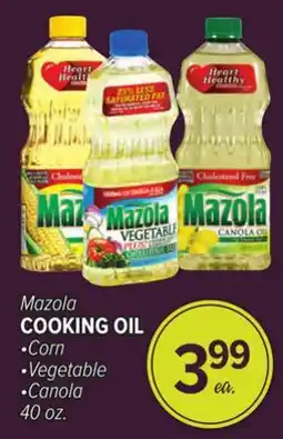 Cermak Fresh Market Mazola COOKING OIL offer