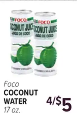 Cermak Fresh Market Foco COCONUT WATER offer
