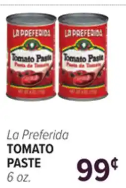 Cermak Fresh Market La Preferida TOMATO PASTE offer